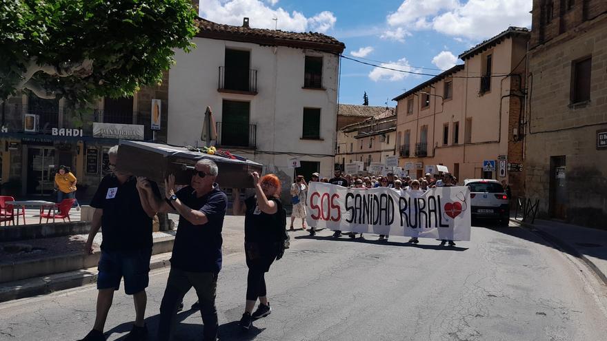 Las vacaciones de los sanitarios y el aumento de la población hacen mella en los centros rurales de Aragón