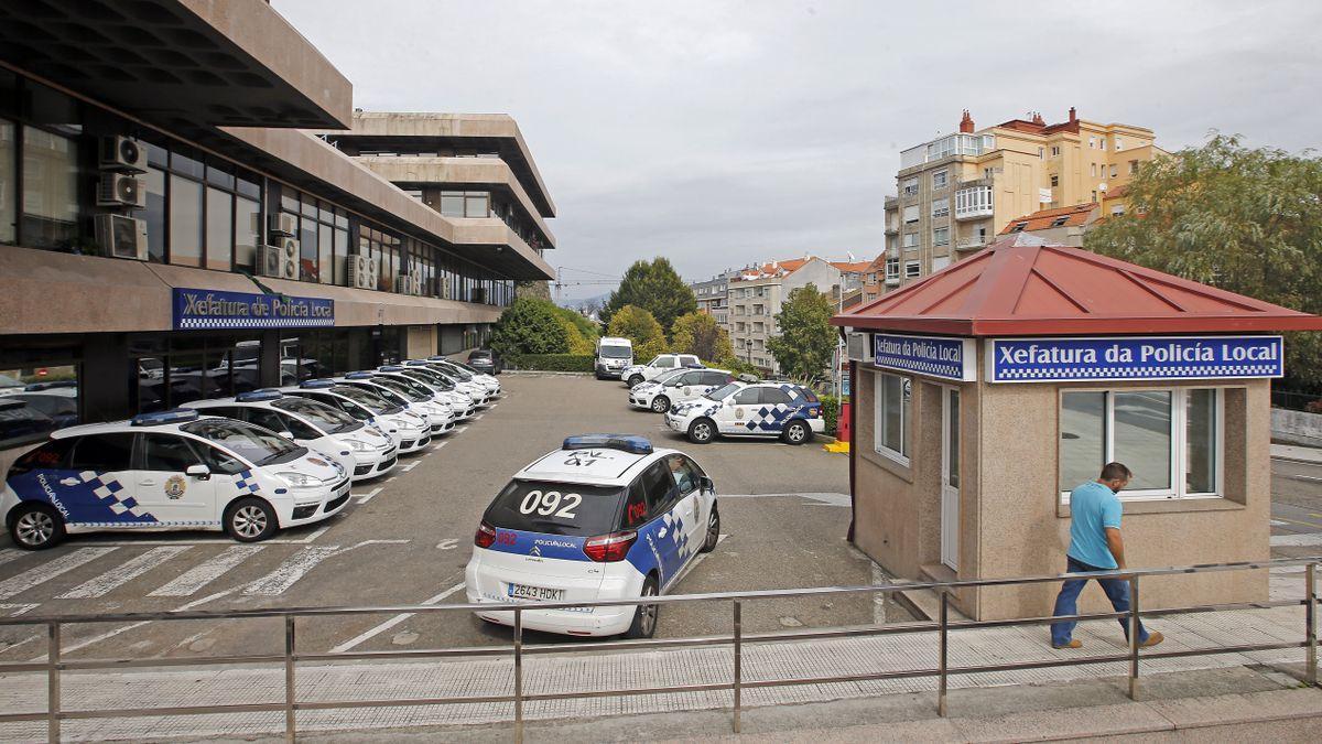 Dependencias de la Policía Local de Vigo. / MARTA G. BREA