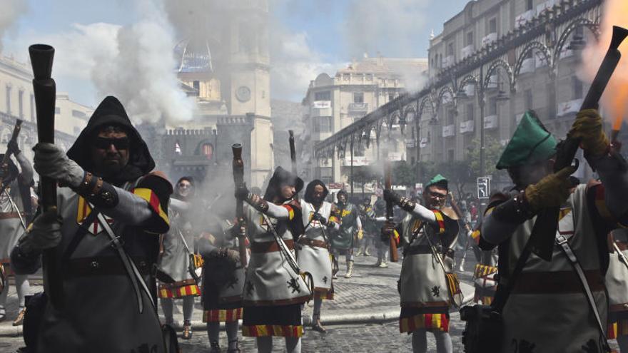 Imagen del Alardo de las Fiestas de Moros y Cristianos de Alcoy