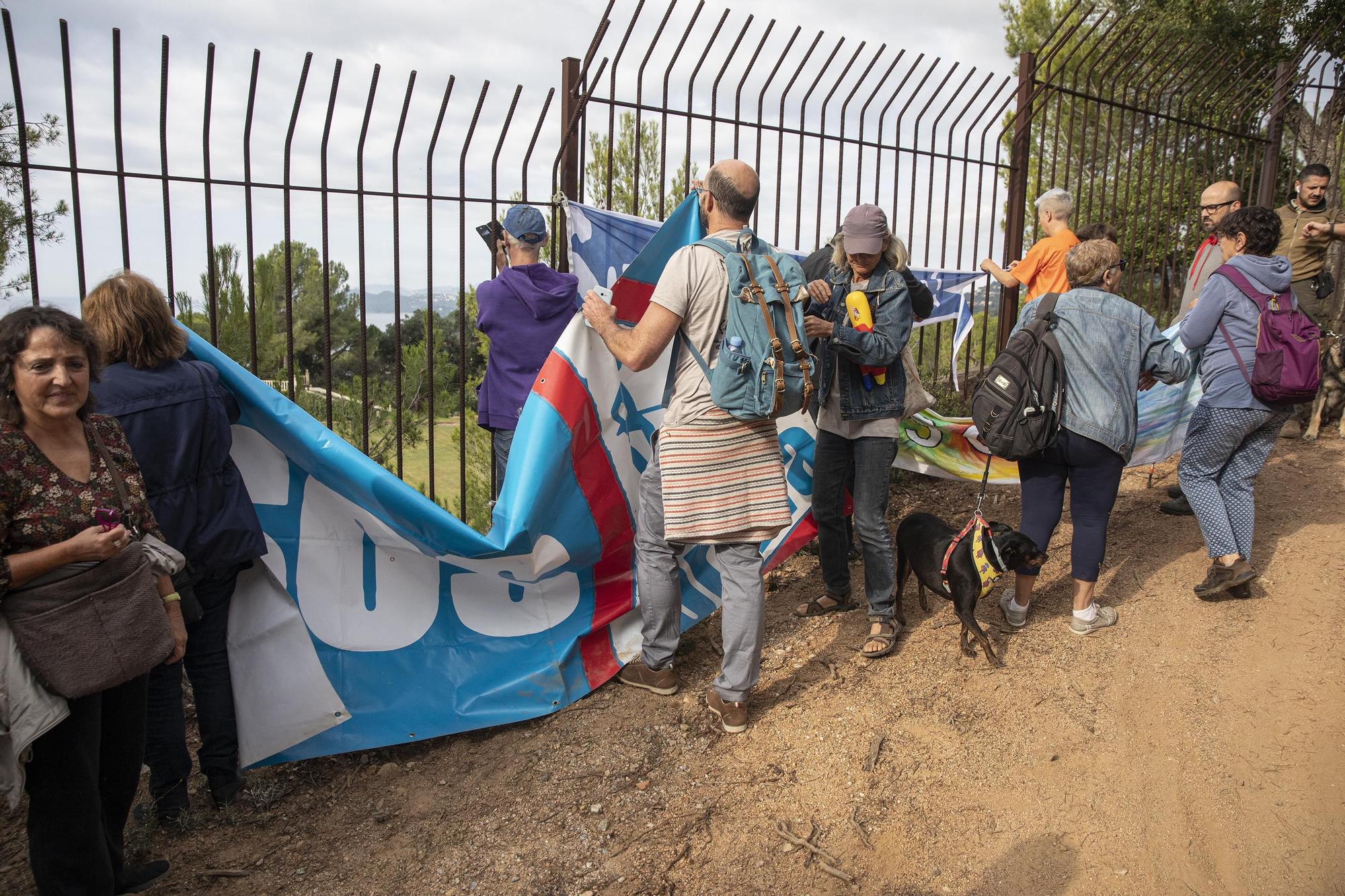 Manifestació del SOS Costa Brava