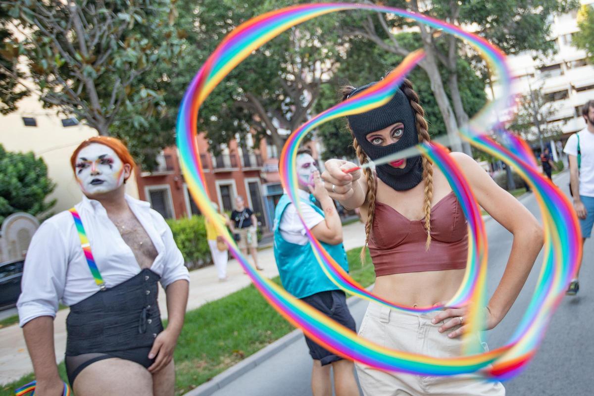 Desfile del Orgullo el año pasado en Orihuela