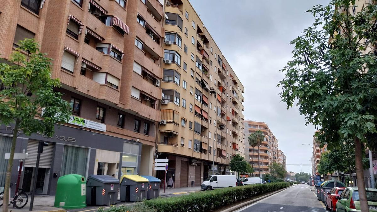 Viviendas en la calle Benissuai de Gandia.