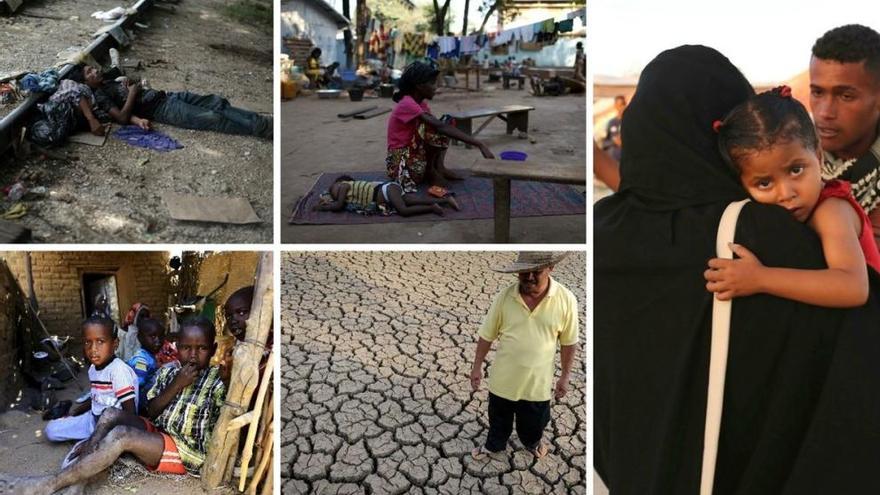 Cinco crisis humanitarias olvidadas en 2015