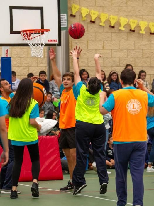 El colegio Amor de Dios y del Club Polideportivo Aspanaex fomentan el deporte inclusivo