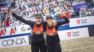 Daniela Álvarez y Tania Moreno celebran su plata