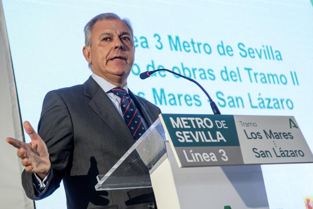 Inicio de obras del tramo 2 (Los Mares-San Lázaro) de la línea 3 Norte del metro de Sevilla