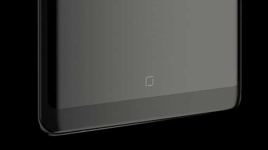 El Galaxy Note 9 tendrá sensor de huella bajo la pantalla.