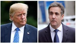 Michael Cohen y Donald Trump