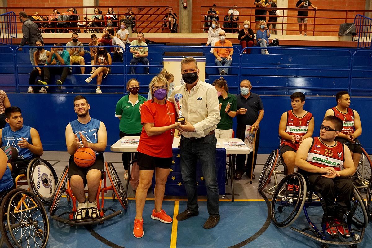 Córdoba acoge el torneo Acpacys de baloncesto en silla de ruedas