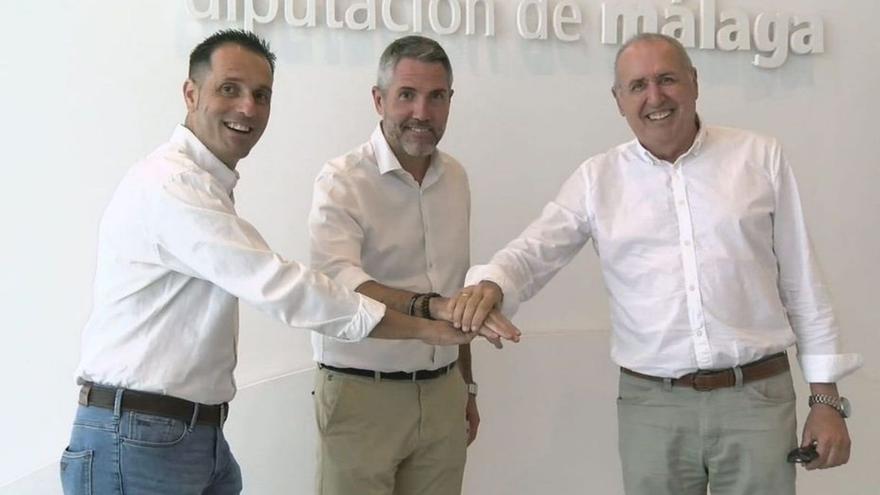 Juan Merino, Juan Carlos Maldonado y Antonio Souvirón.