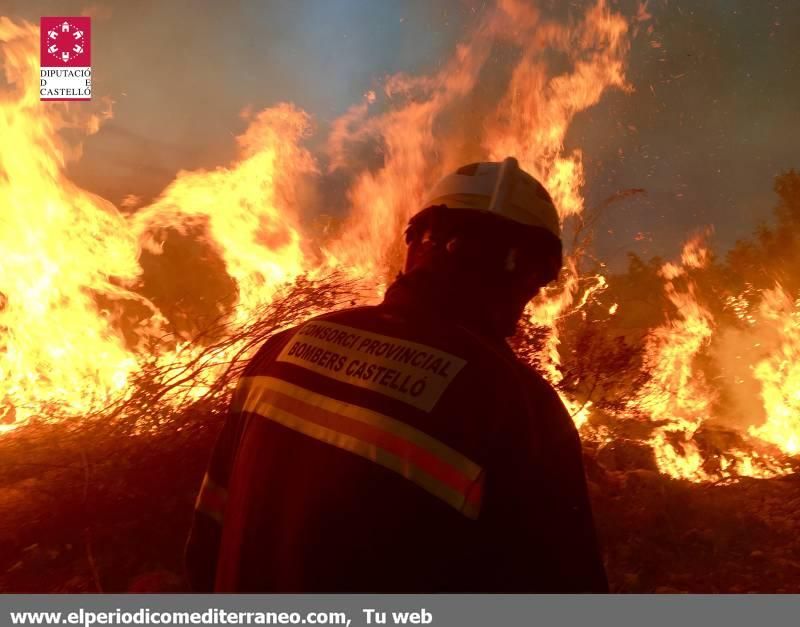 Incendio en Sant Mateu