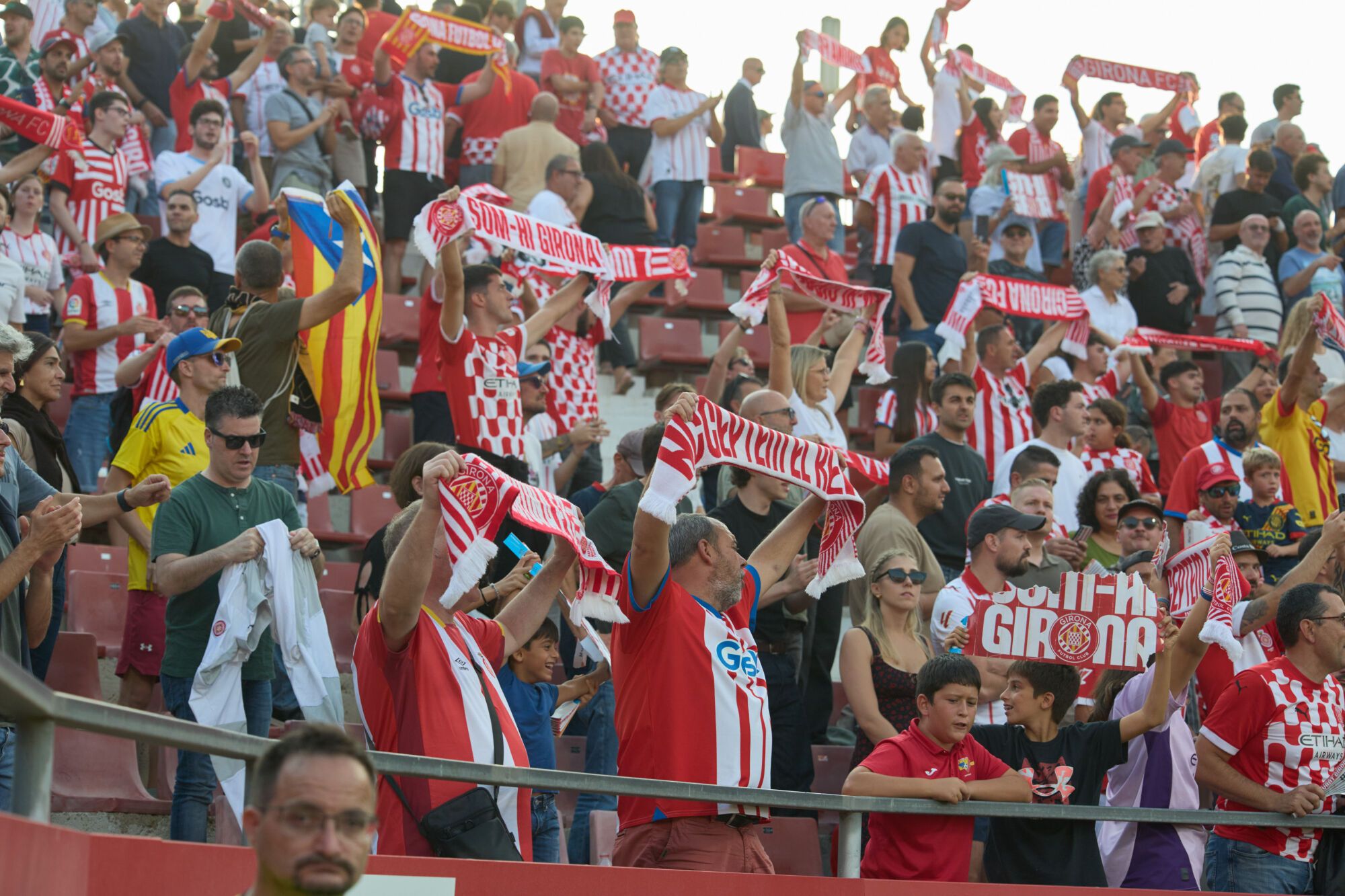 Les imatges del Girona FC - València