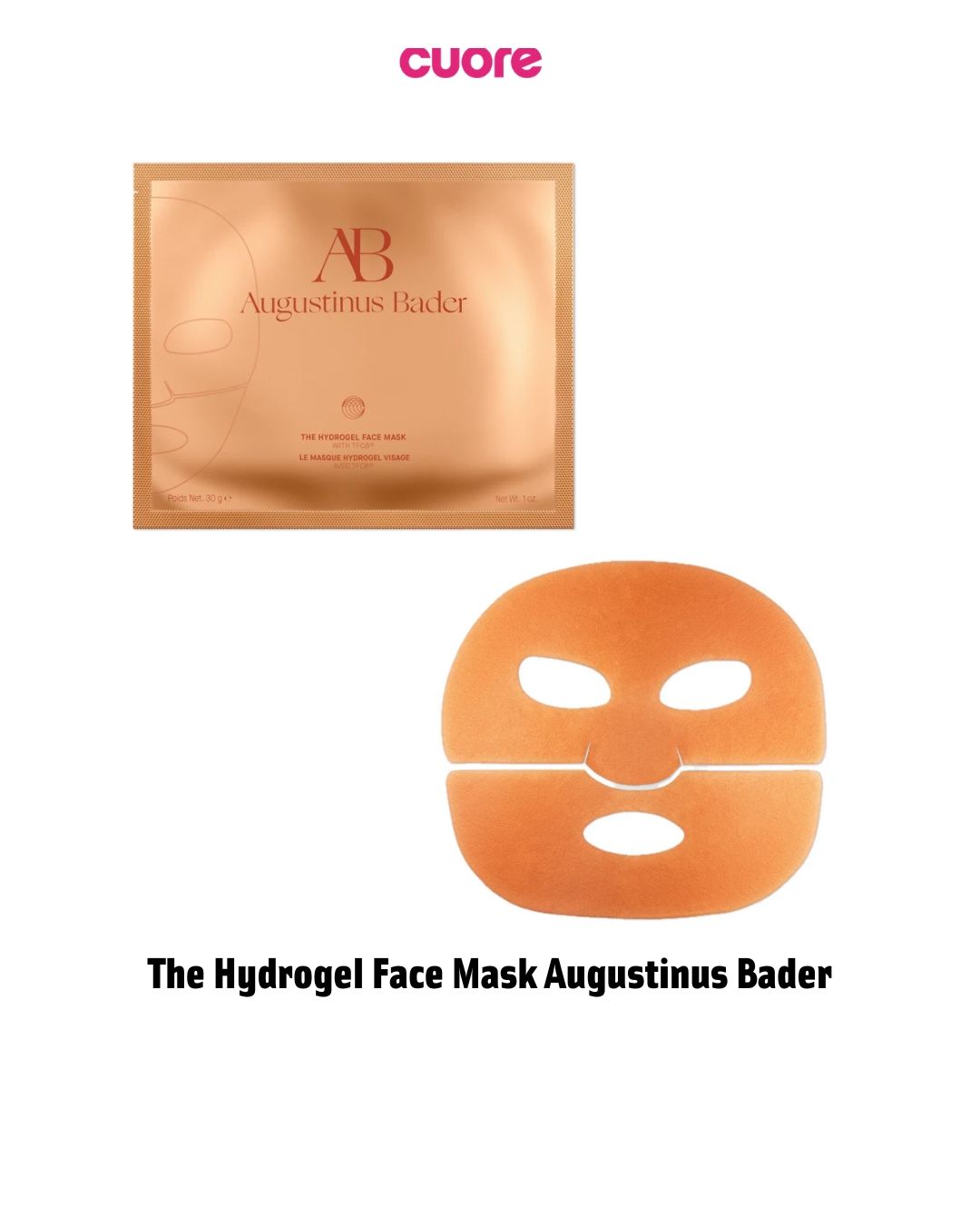 The Hydrogel Face Mask Augustinus Bader
