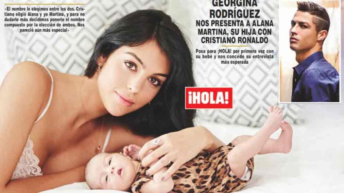 Georgina presenta a Alana Martina, la hija de Cristiano Ronaldo