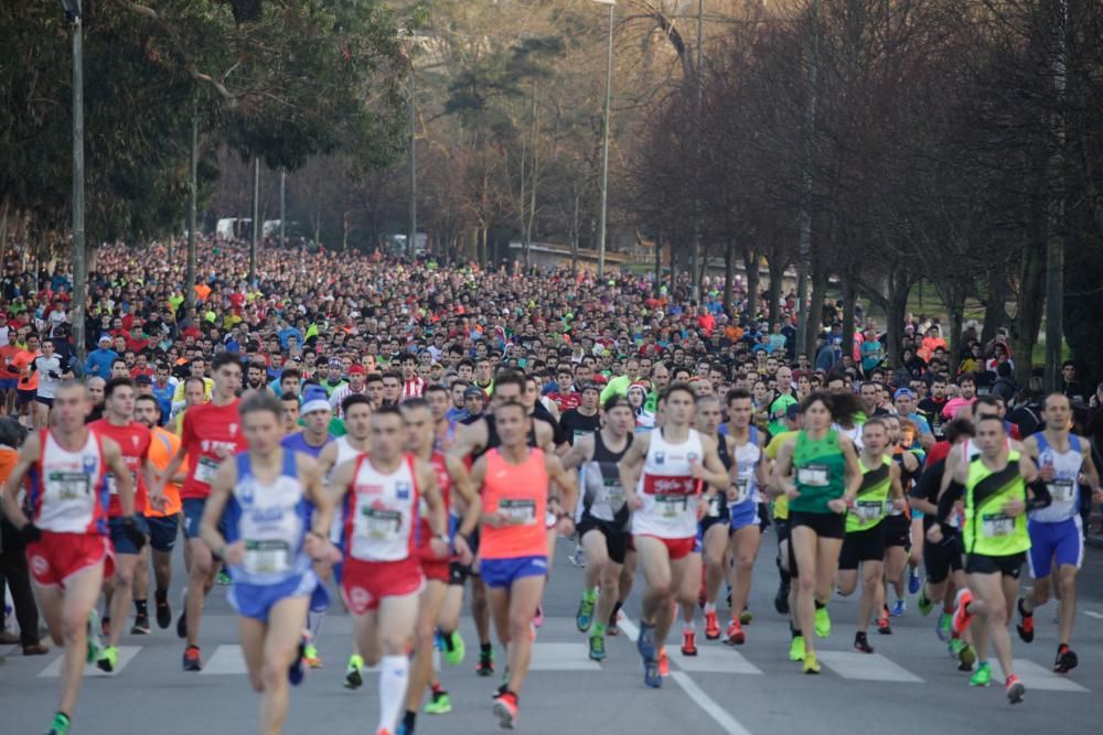 La San Silvestre de Gijón, récord de participación