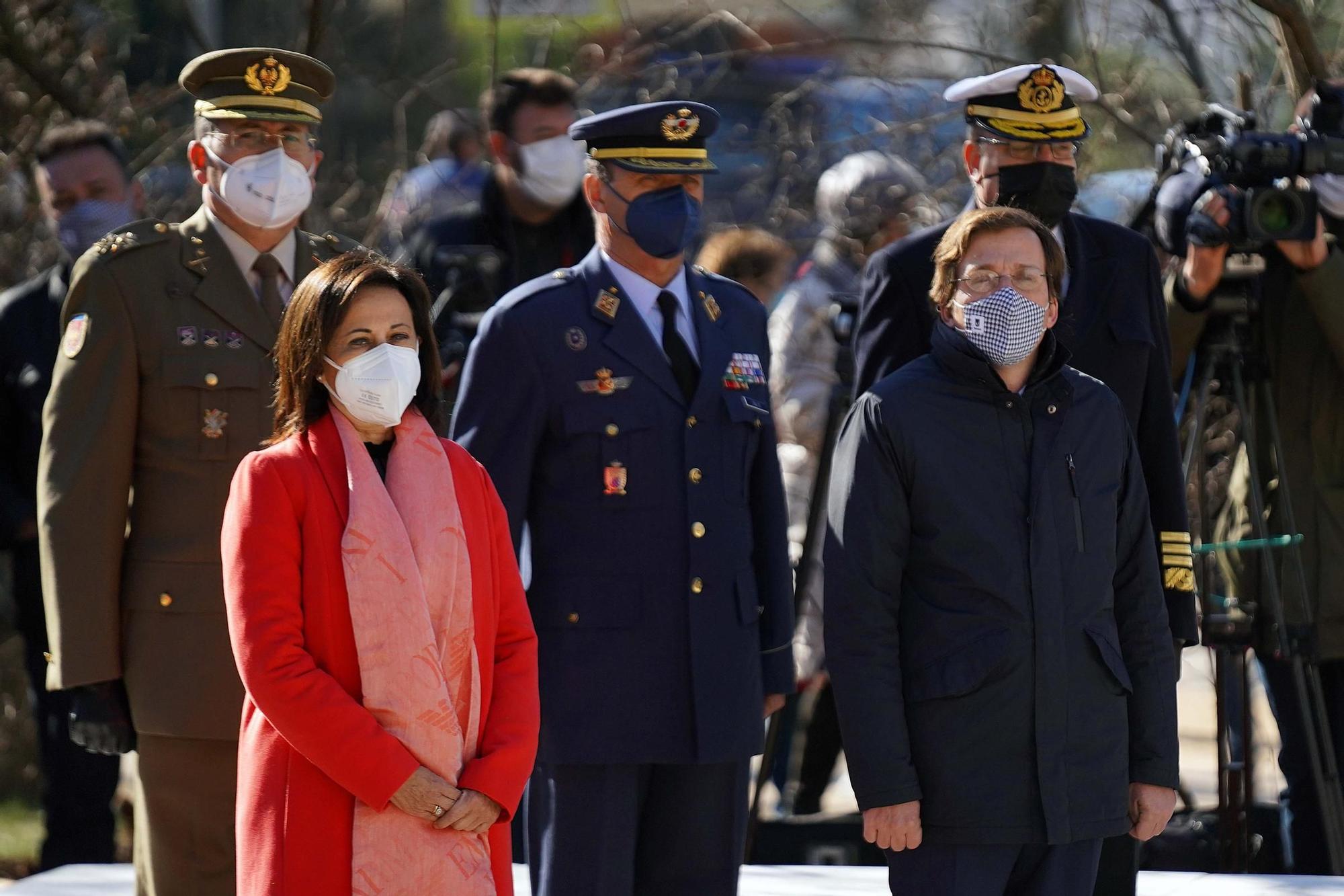 Un monumento recuerda en Madrid a los 62 militares muertos en el Yak-42