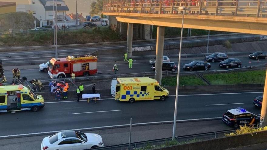 Vista del lugar del accidente. // L.G.