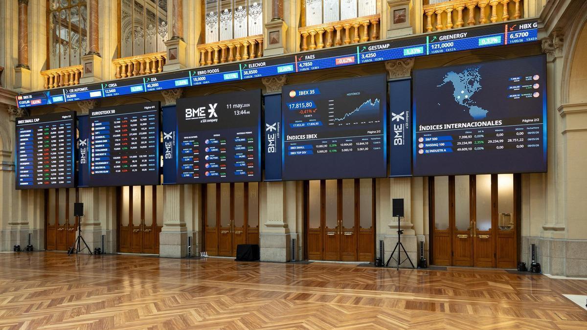 El Ibex 35 abre con una caída del 1% tras el encuentro Trump-Xi Jinping