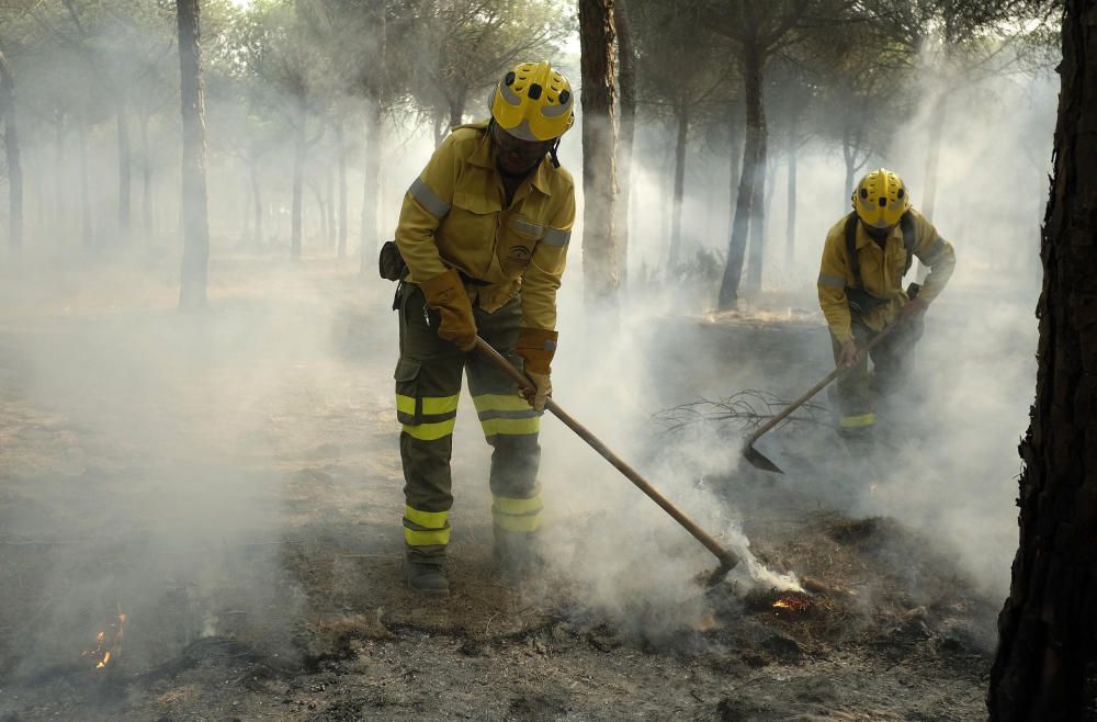 Incendio en Huelva