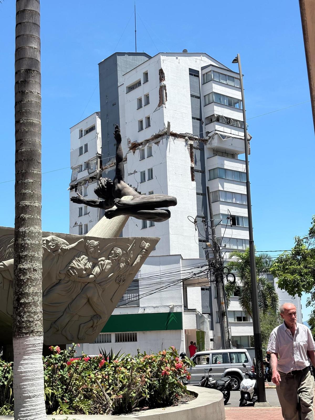 El terratrèmol de Colòmbia, vist per una gironina