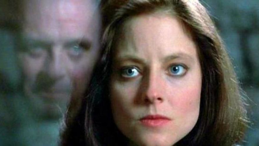 Jodie Foster en una escena de la pel·lícula «El silenci dels anyells»