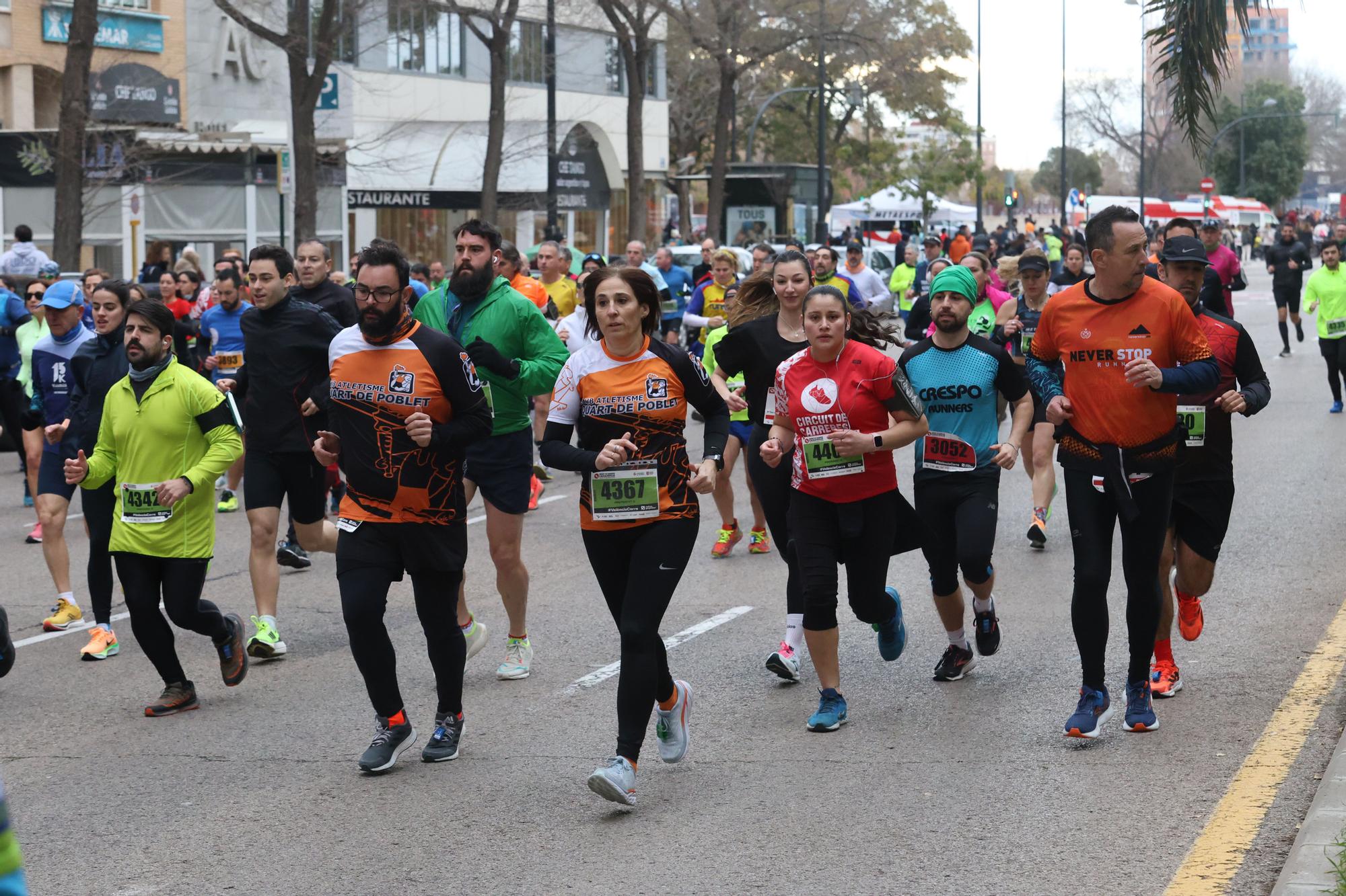 Carrera Never Stop Running del  Circuito Carreras de Valencia