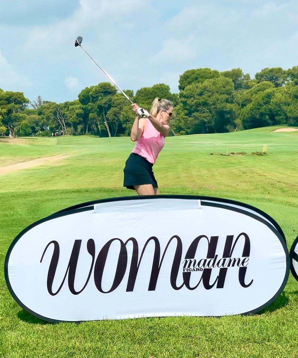 Jugadora en el 'Circuito Woman Golf' by Summum 2021: Torneo El Saler en Valencia.