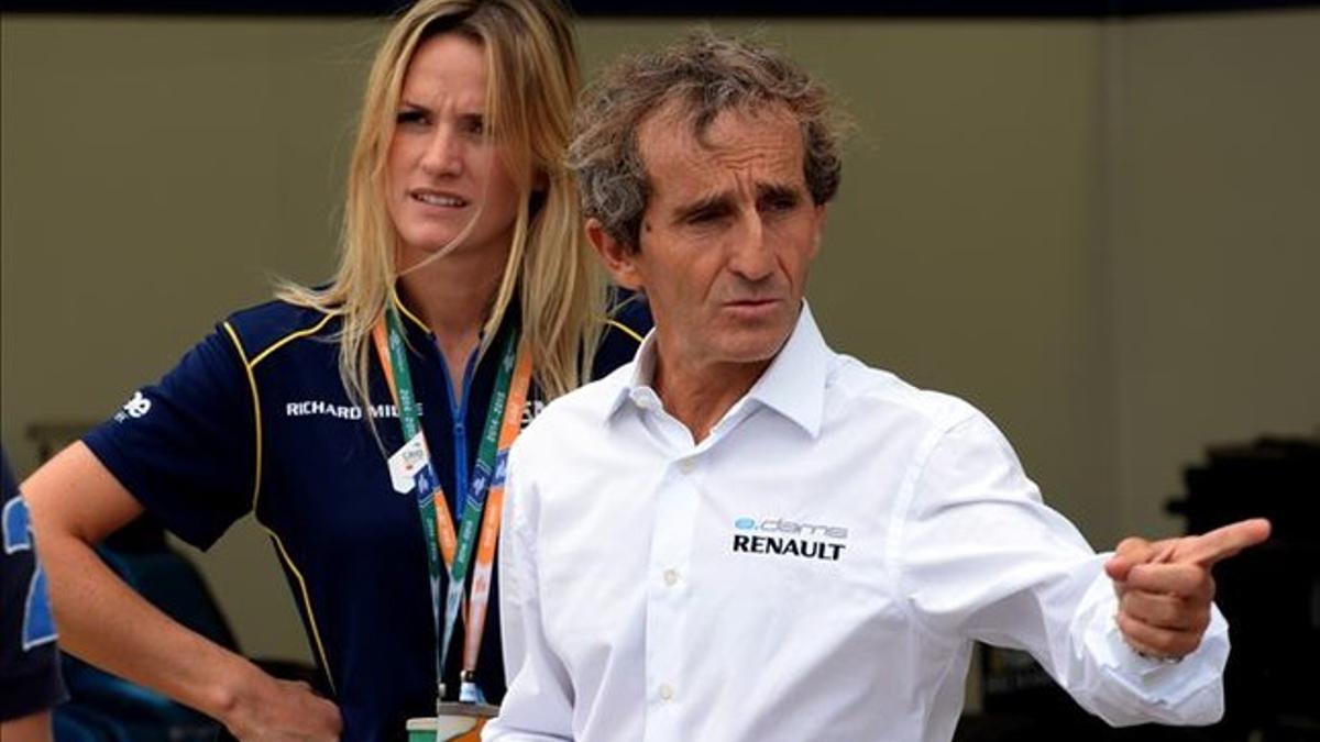 Alain Prost, ahora involucrado en la Fórmula E