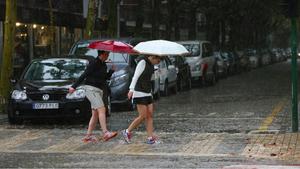 Dilluns de tempestes a Catalunya