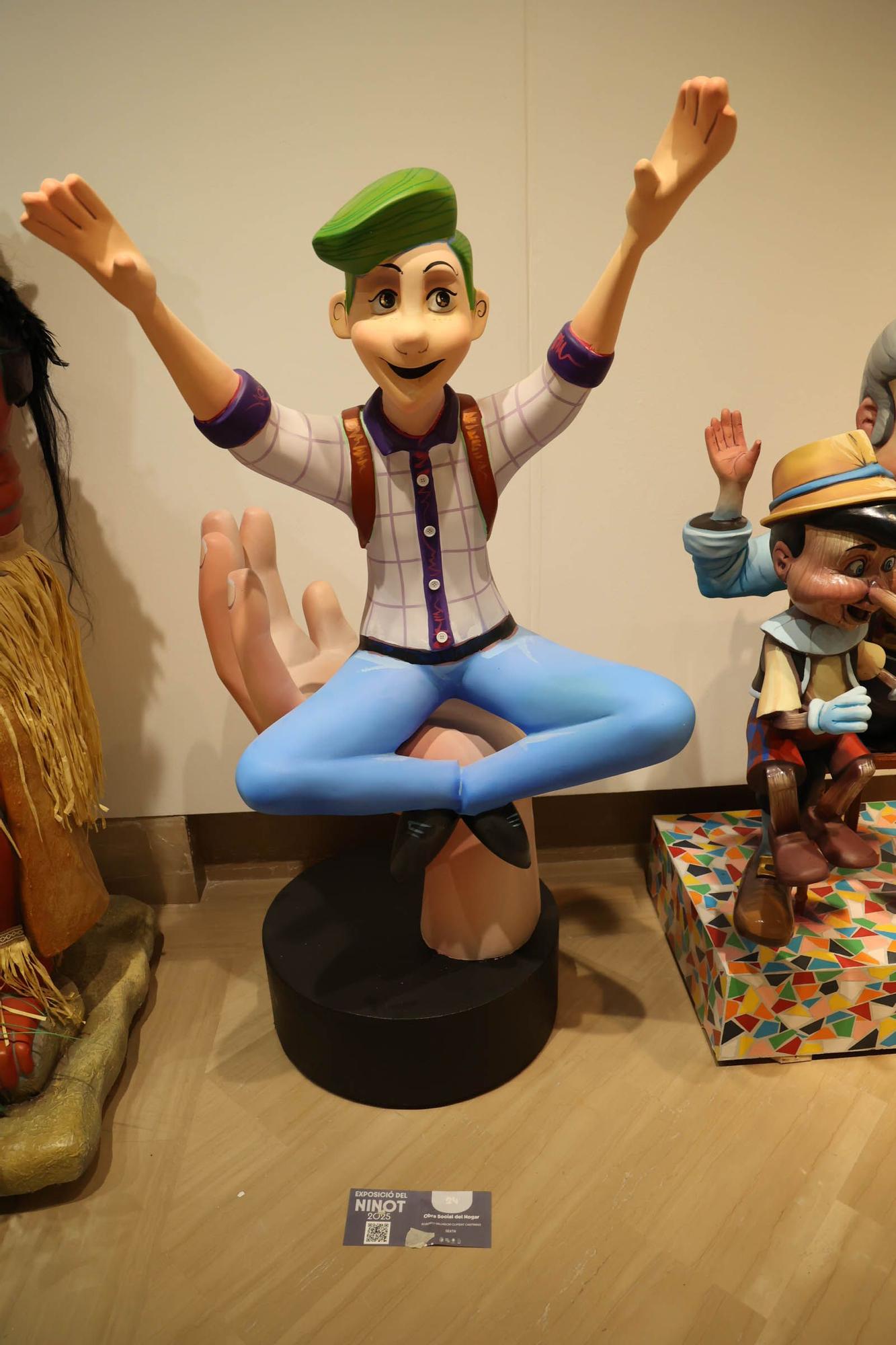 Exposición del Ninot adulto de las hogueras 2025