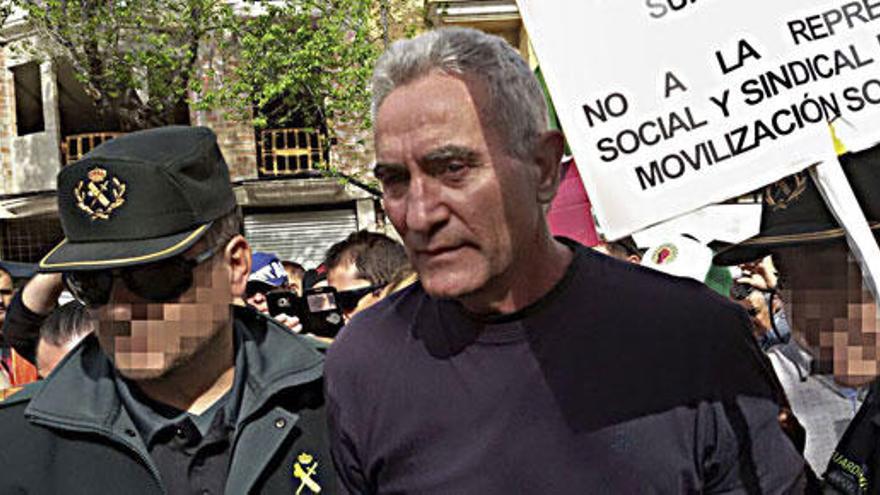 El sindicalista Diego Cañamero.