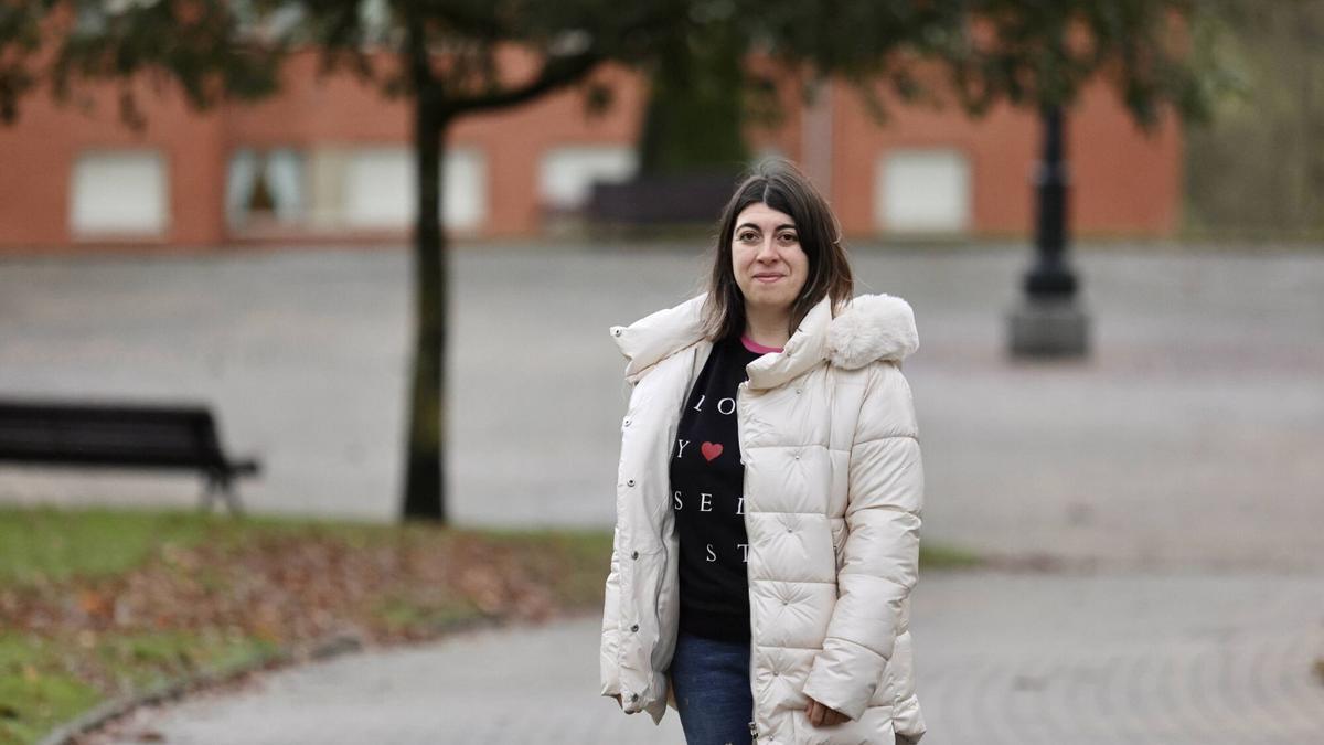 Gemma Argüelles, en Las Campas.