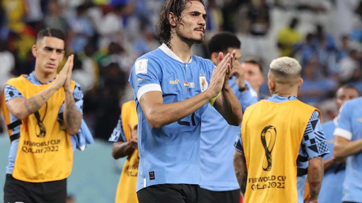 Edinson Cavani tras quedarse fuera del Mundial