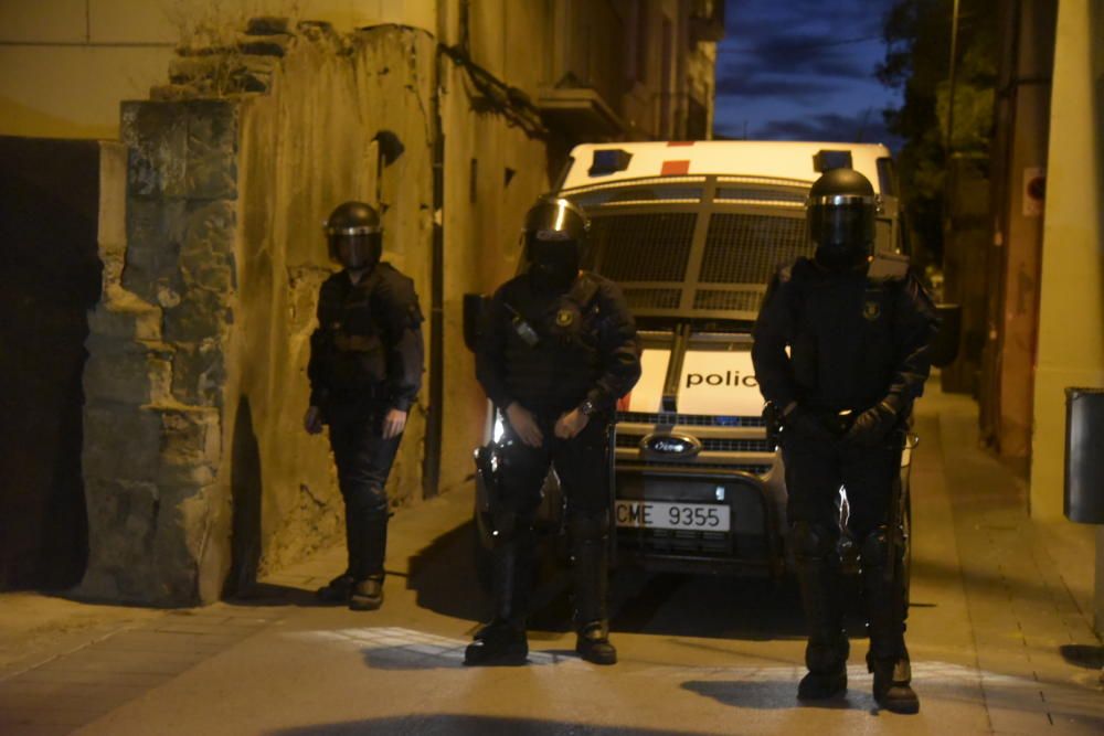 5.000 persones es manifesten a Manresa per protestar contra la repressió policial