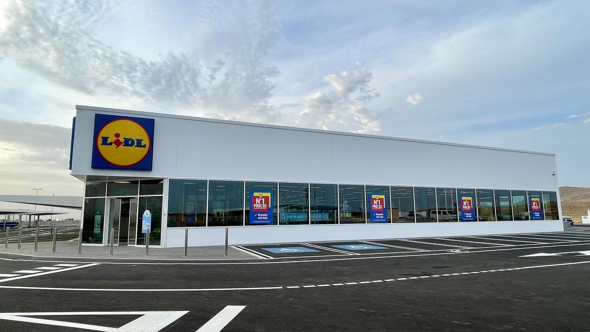 Tienda Lidl en Canarias.
