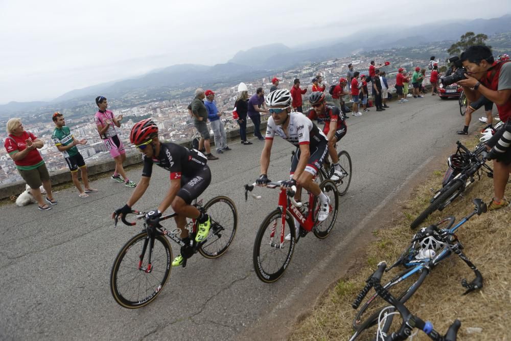 Vuelta Ciclista España, subida al Naranco