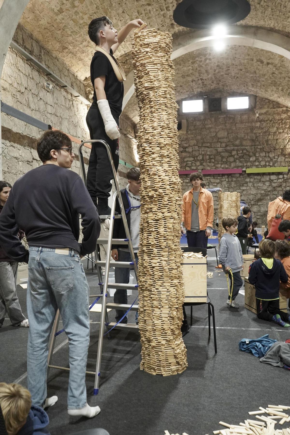 Una espectacular construcció