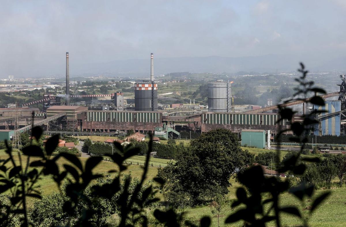 La factoría siderúrgica de ArcelorMittal en Gijón | JULIÁN RUS
