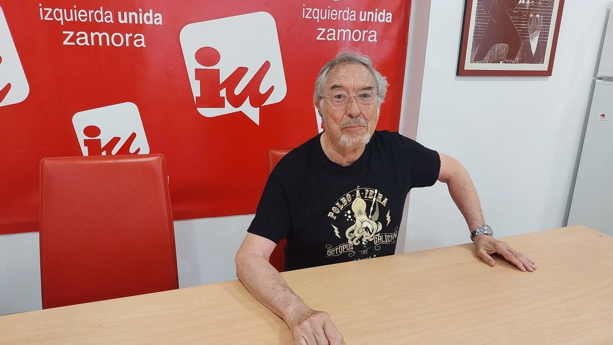 Paco Molina, representante de Izquierda Unida Zamora en Sumar para esta campaña electoral