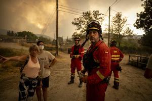 Así han sido los primeros regresos tras el incendio de Las Peñas de Riglos