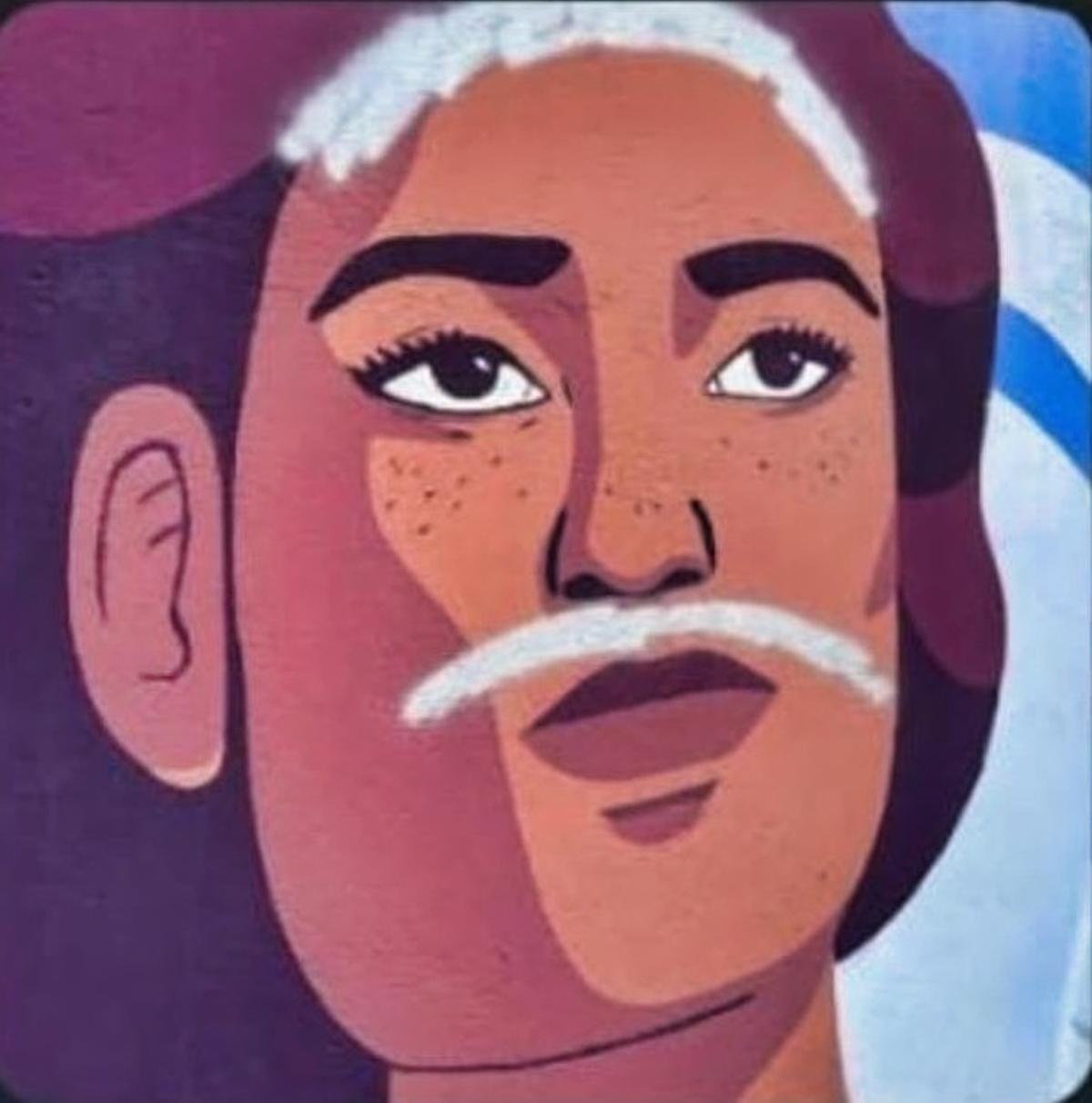 Vandalismo en el mural del colegio de María Jiménez.