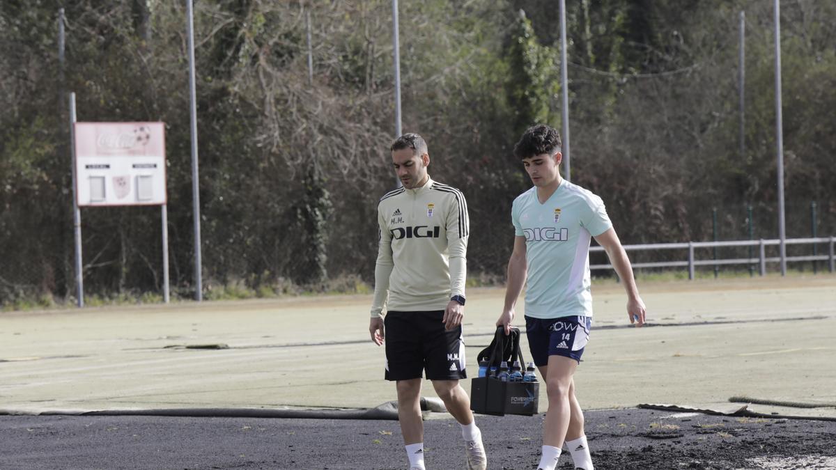 EN IMÁGENES: el entrenamiento del Oviedo