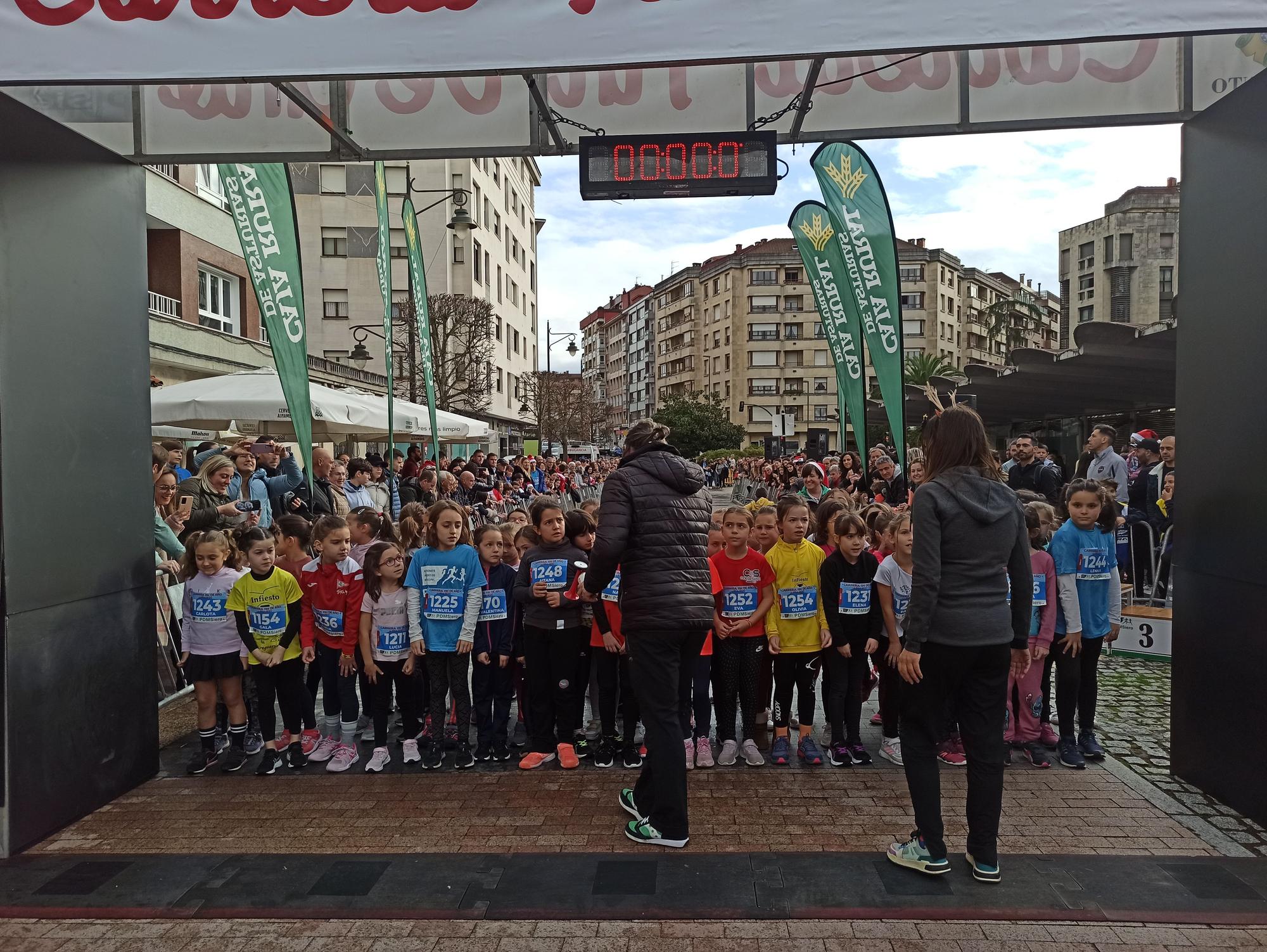 Casi 1.500 participantes disputan la carrera de Fin de Año de Pola de Siero