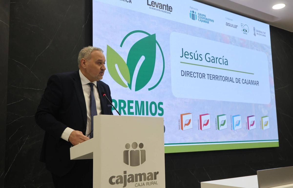 El director territorial de Cajamar en València, Jesús García.