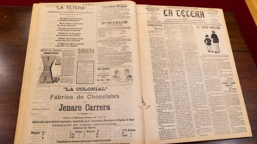 El Archivo Histórico de Tui gana un periódico satírico local de hace 106 años