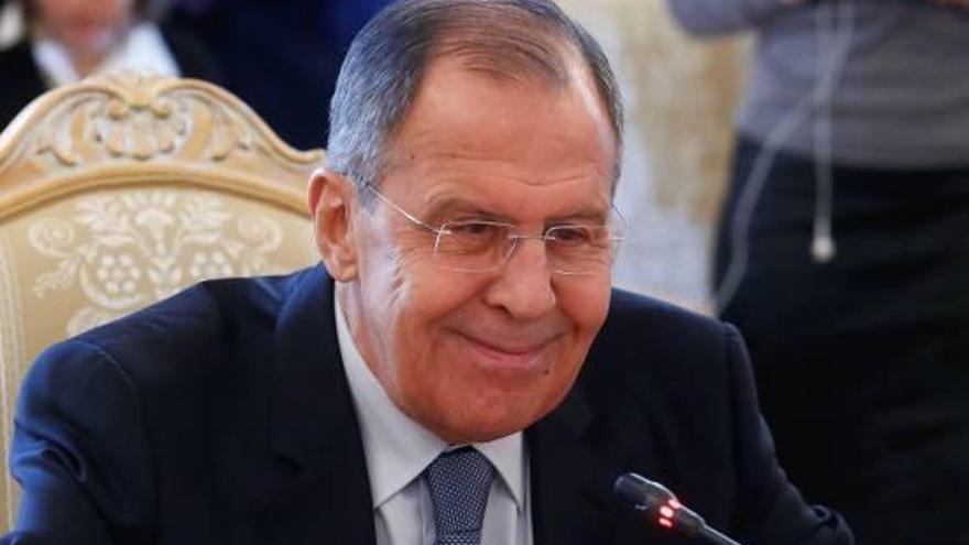 Lavrov va assegurar que no creu la versió del Regne Unit.