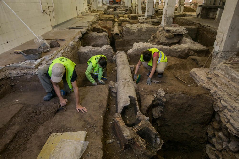 Aparcisa ha calificado de "desastre" el estado de la estructura y de los restos hallados hasta el momento.