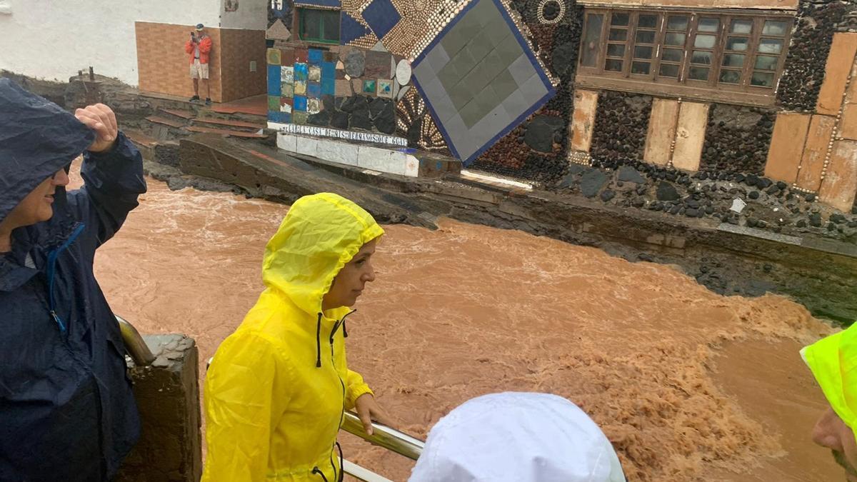 Escorrentías en Telde (Gran Canaria)