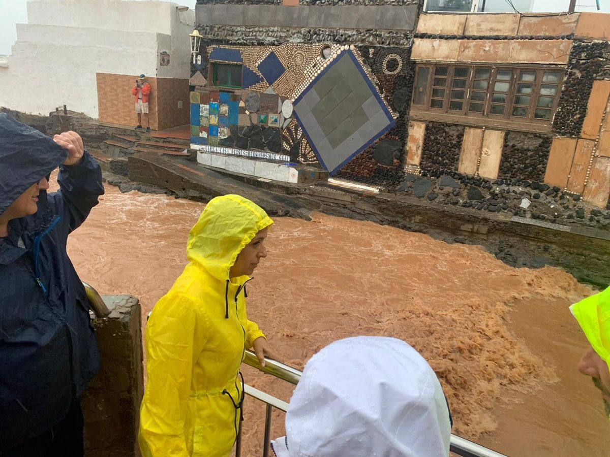 Escorrentías en Telde (Gran Canaria)