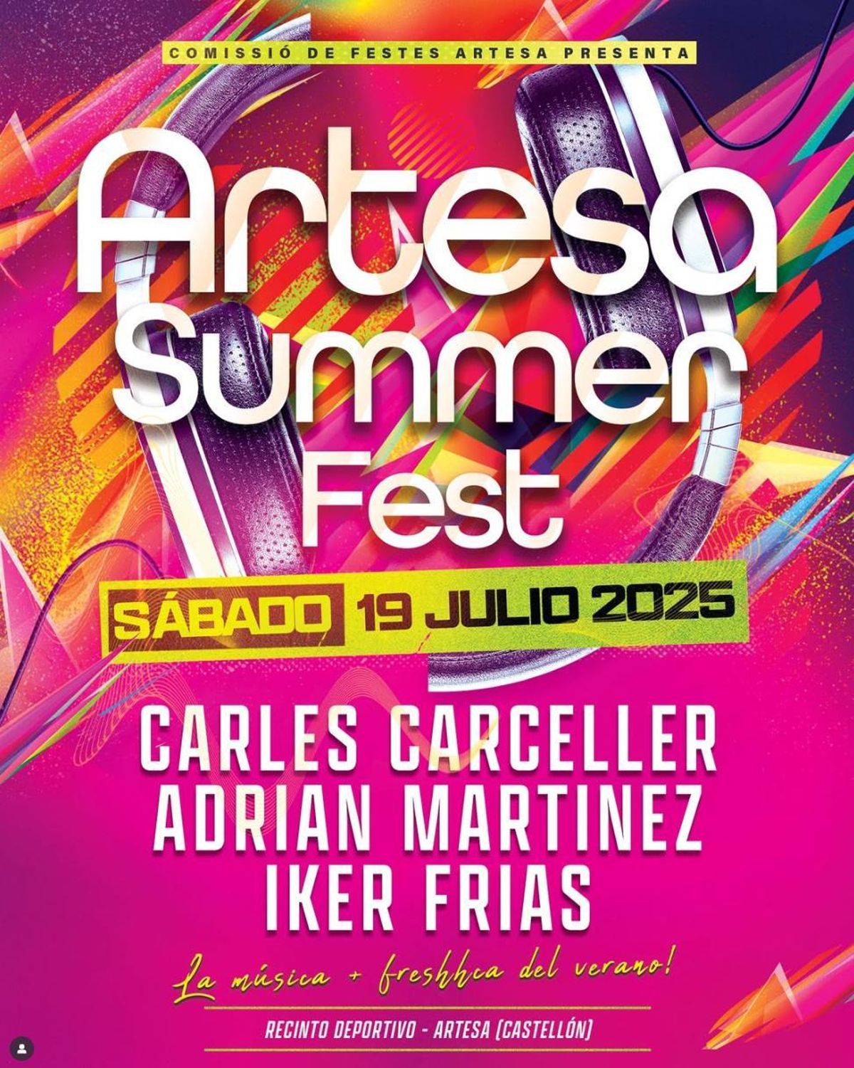 Fiestas de Santa Anna en Artesa.